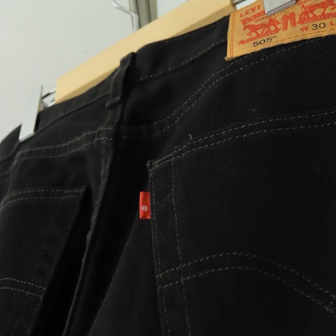 00s Levis 505 black denim 