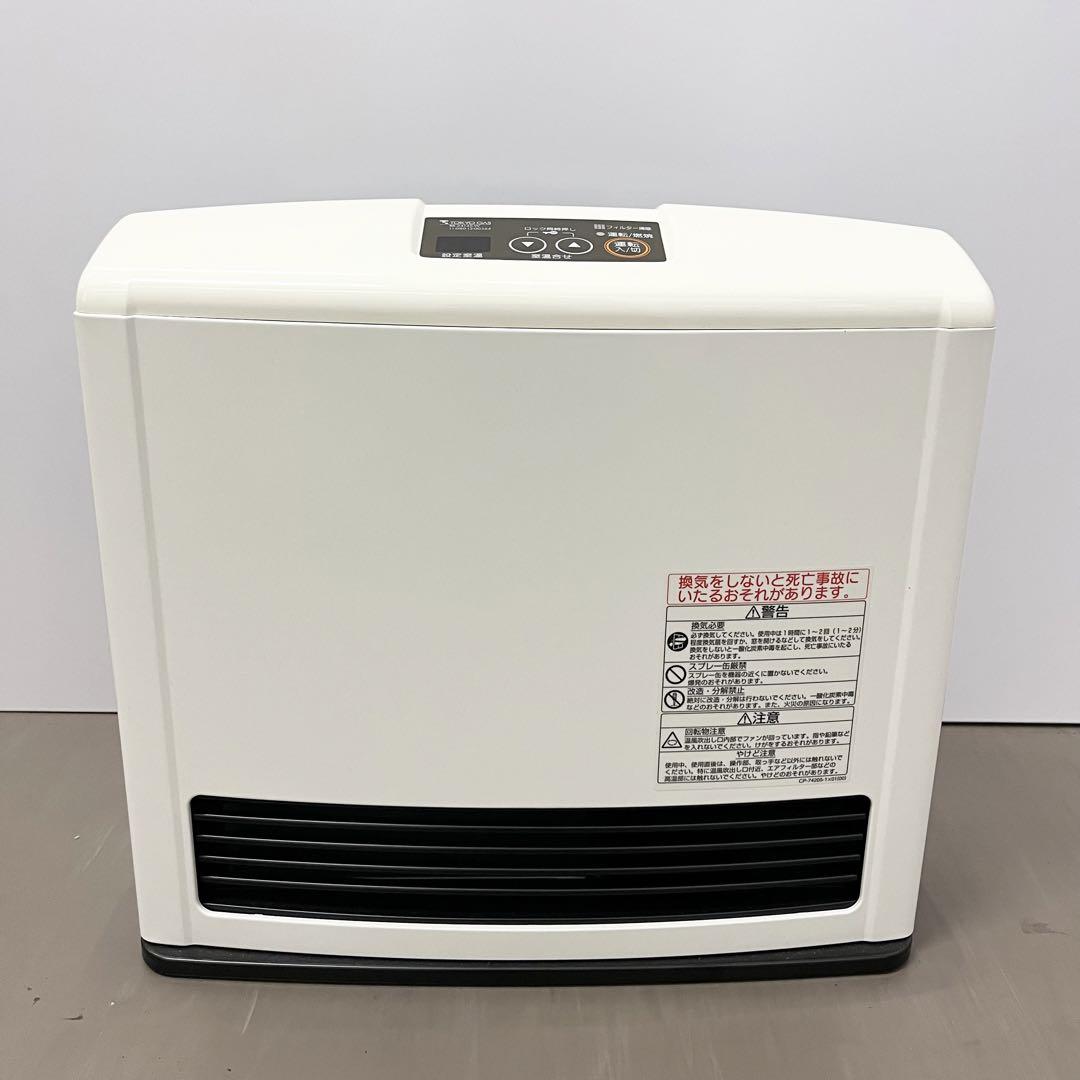 新品未使用品 大阪ガス ガスファンヒーター N140-5902 ホワイト