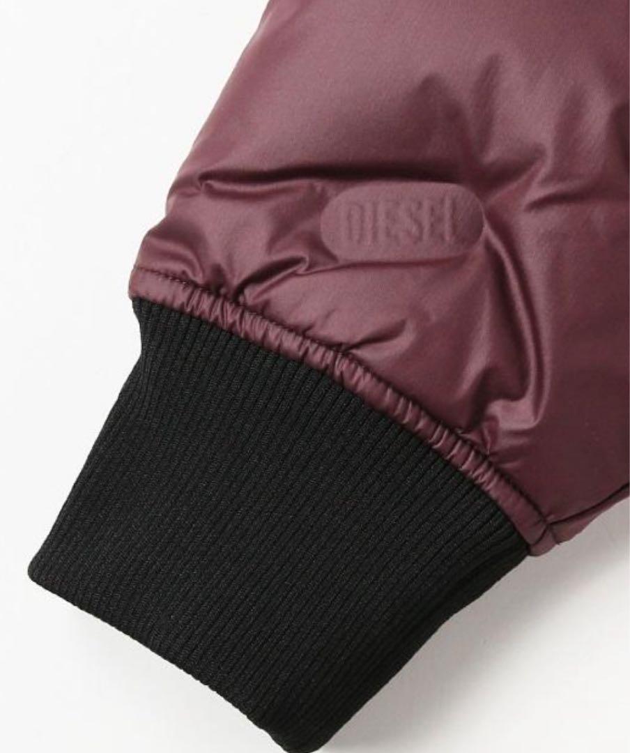 DIESEL ロゴキルティング ビッグサイズ ロングダウンコート