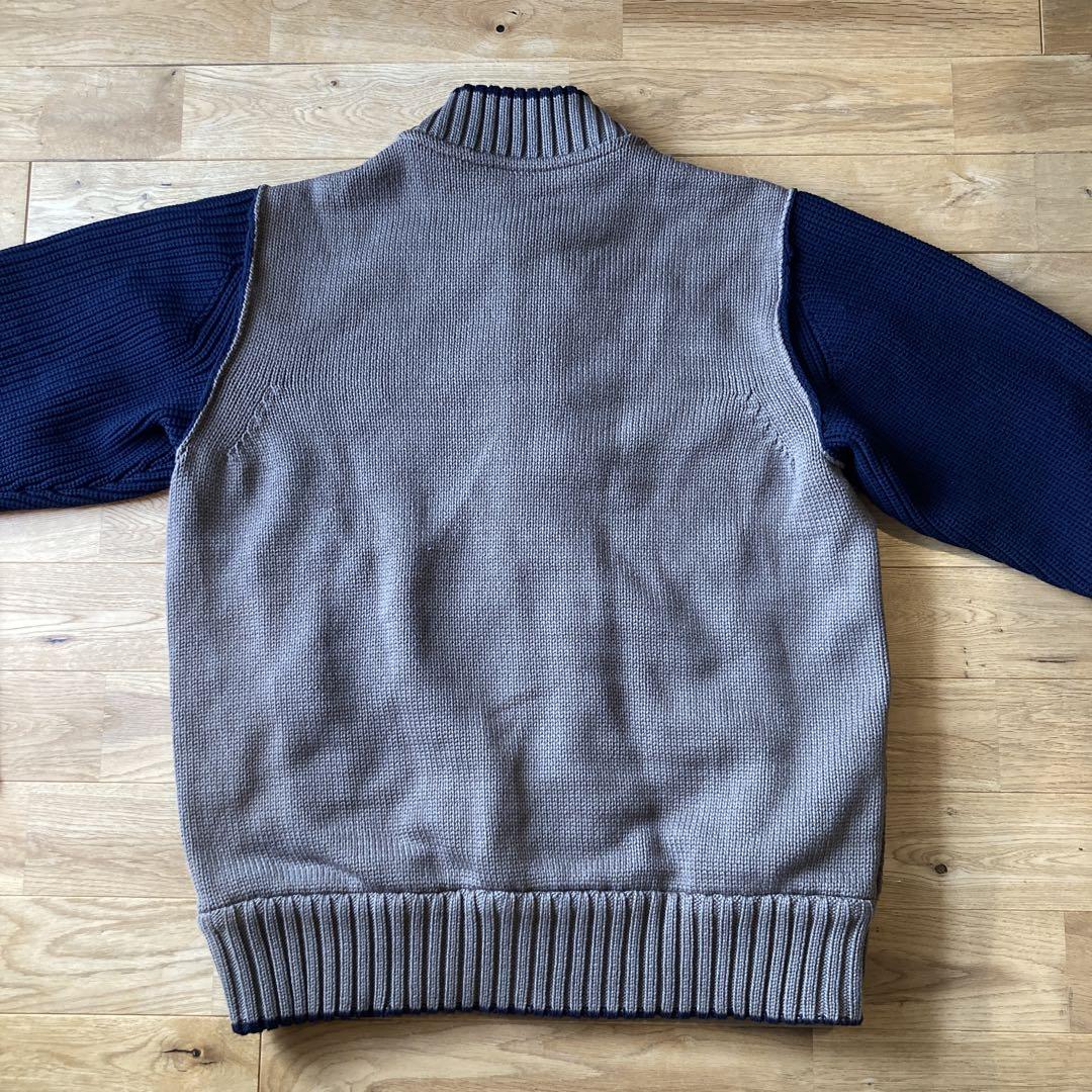 sacai スタジャン Erick Hazeブラウン刺繍ロゴ