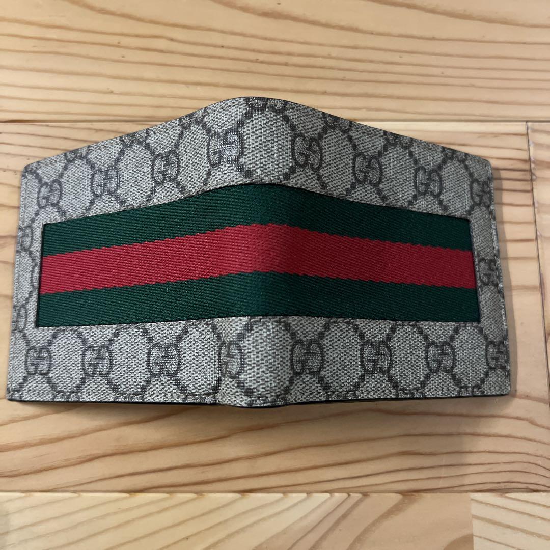 Gucci GGパターン 二つ折り財布