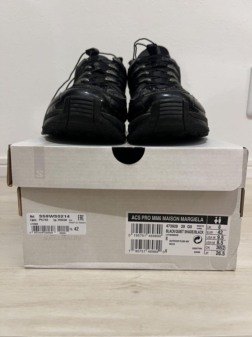 SALOMON ブラック アウトドアシューズ
