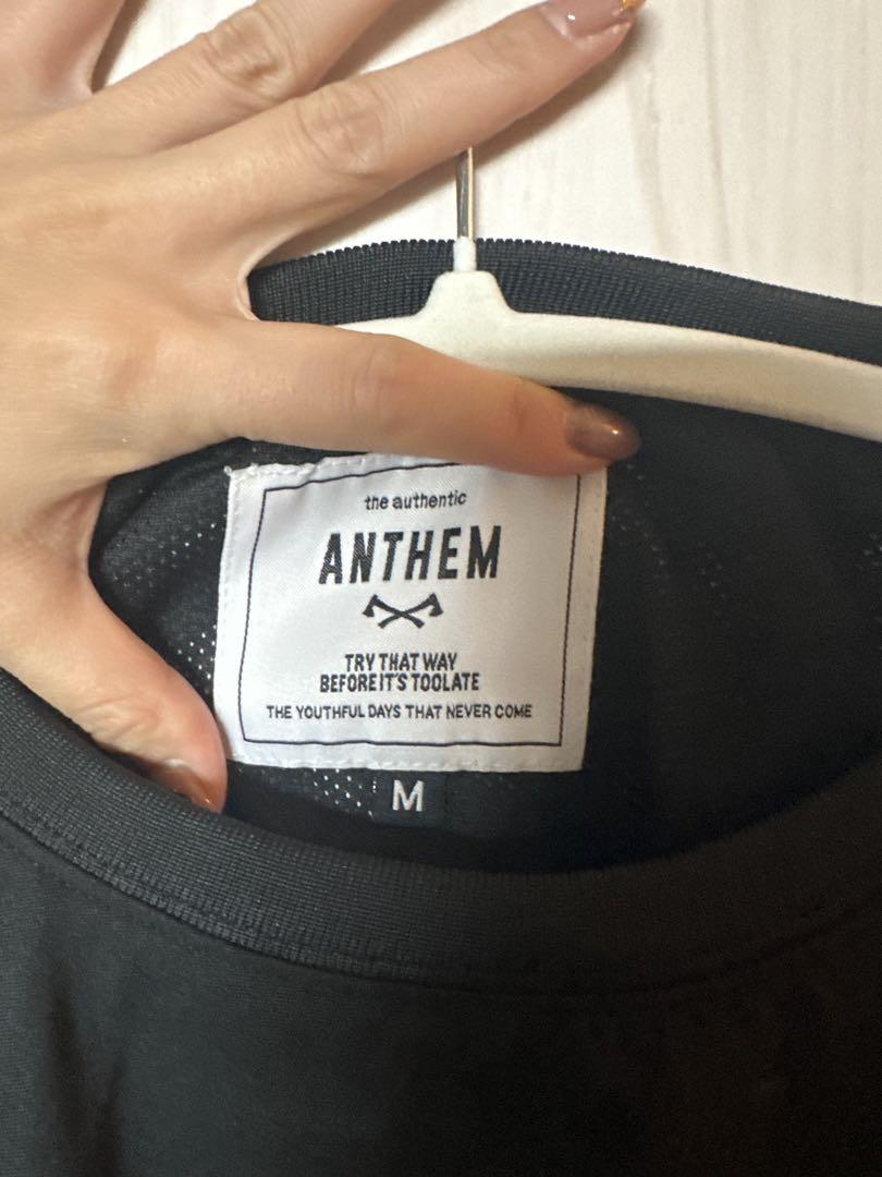 【試着のみ】ANTHEM クルーネックトレーナー 耐水 アウター 防水 M