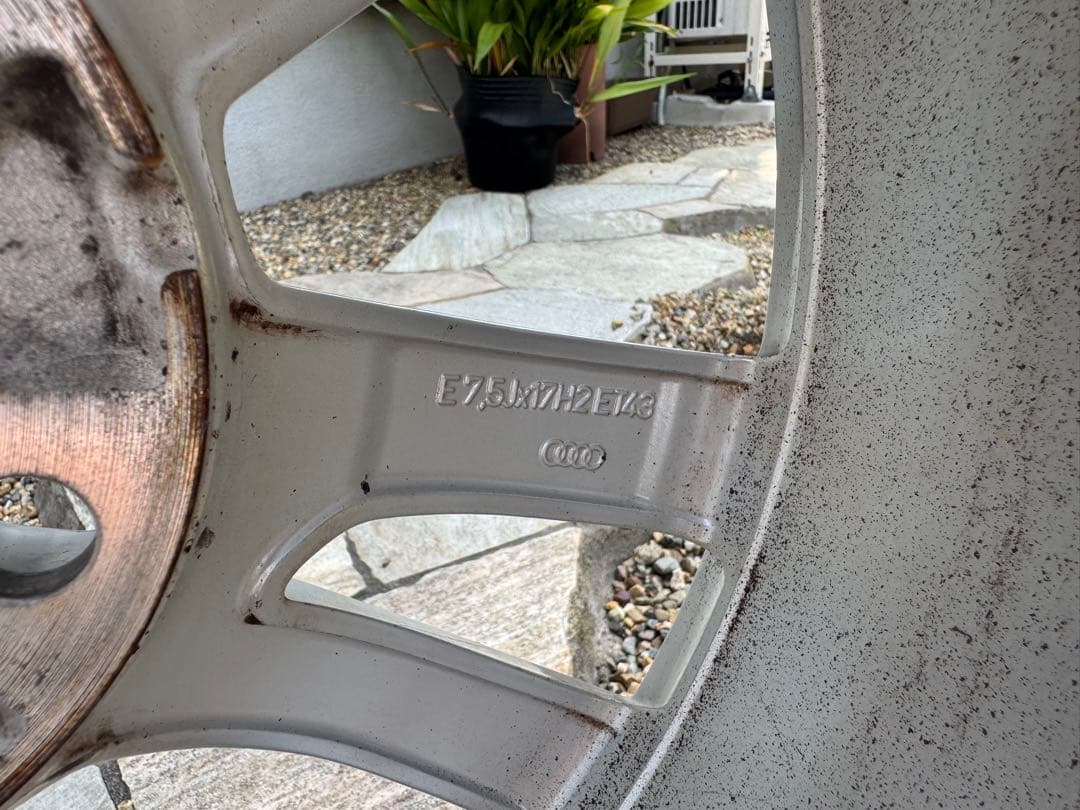 AUDIアウディ A3 8V 純正17インチ×7.5J+43 112 5