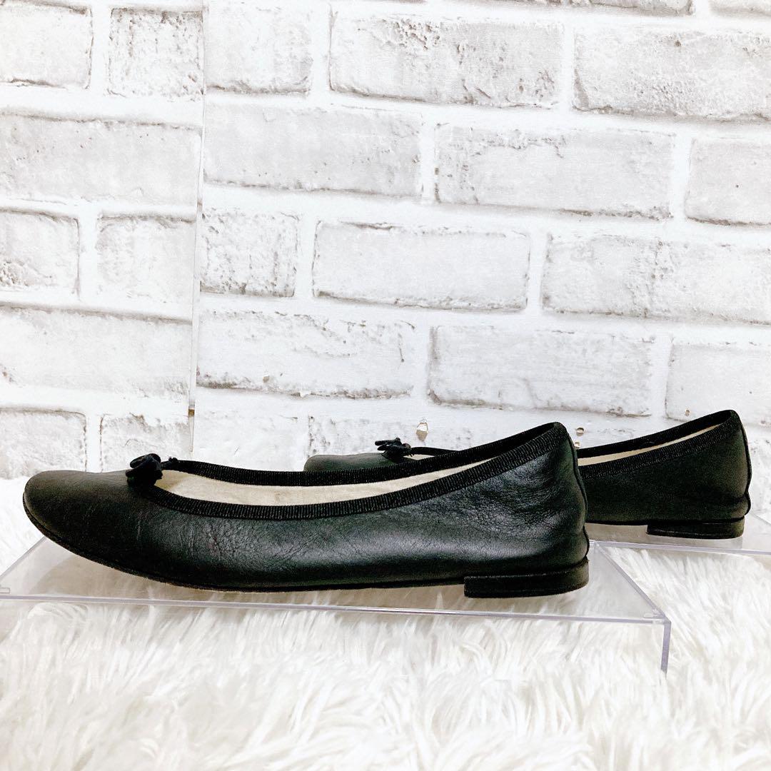 【良品】repetto レペット　パンプス　size38 ブラック　送料無料