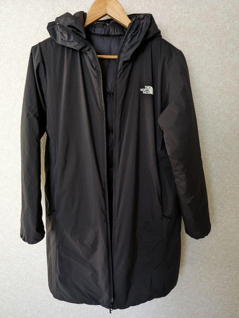**THE NORTH FACE リバーシブルロングフーディ L**