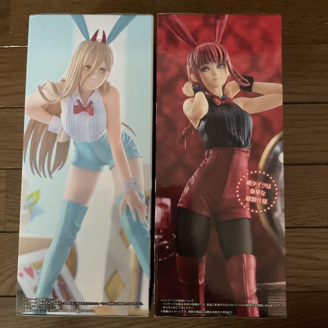 ラウンドワン限定 BiCute Bunnies Figure パワー 4点セット 未開封 ラウワン限定 BiCute Bunnies Figure マキマとパワー