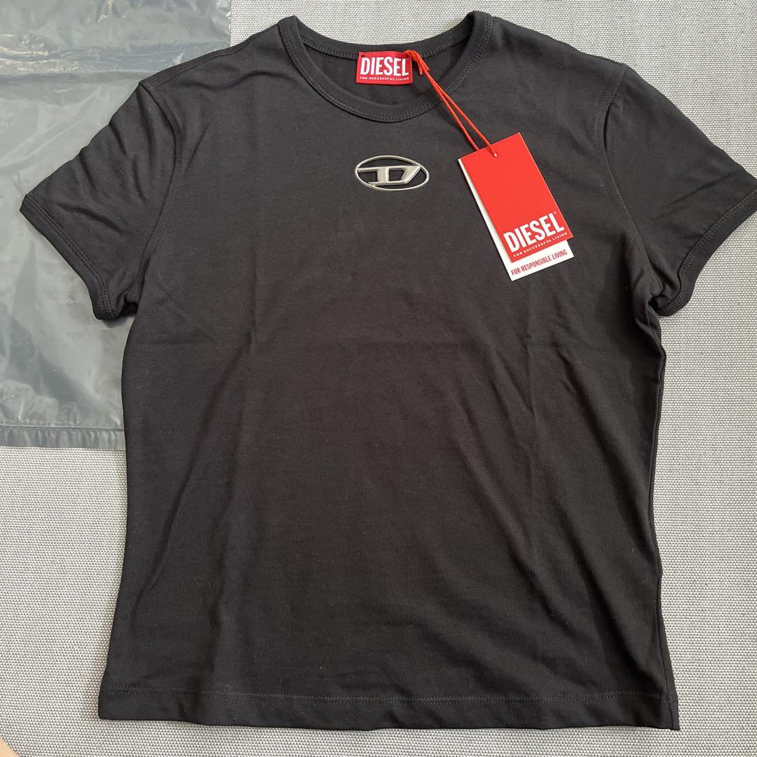 DIESEL ブラック Tシャツ M