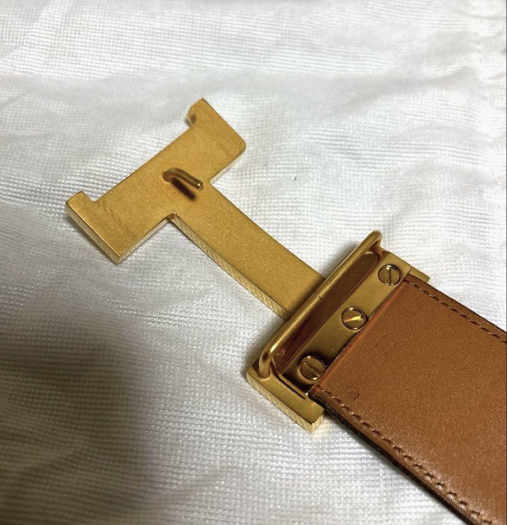 HERMES コンスタンス　初期　ベルト ゴールド金具　ヴィンテージ