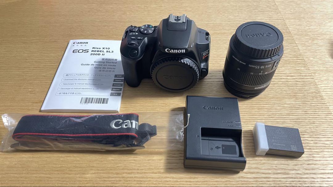 良品 Canon EOS Kiss X10 レンズセット 元箱付き AA3724 良品 Canon EOS Kiss X10 レンズセット 元箱付き AA3724 - メルカリ