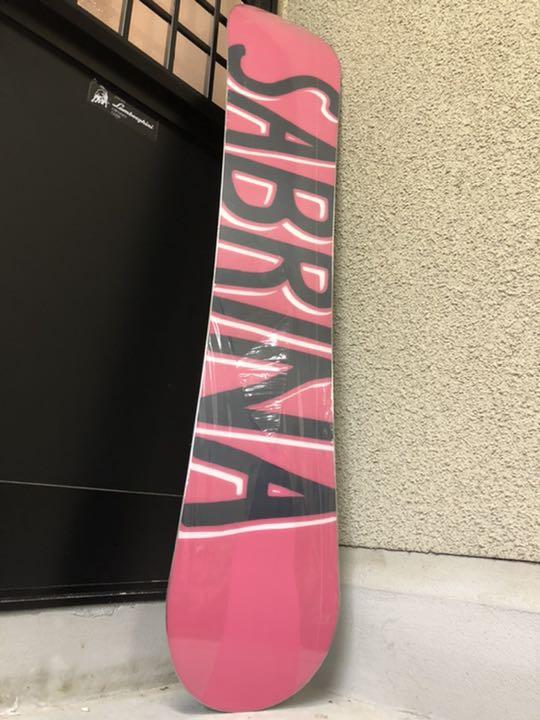 新品・未使用 SABRINA RUSTY 145㎝ 2016 スノーボード 板