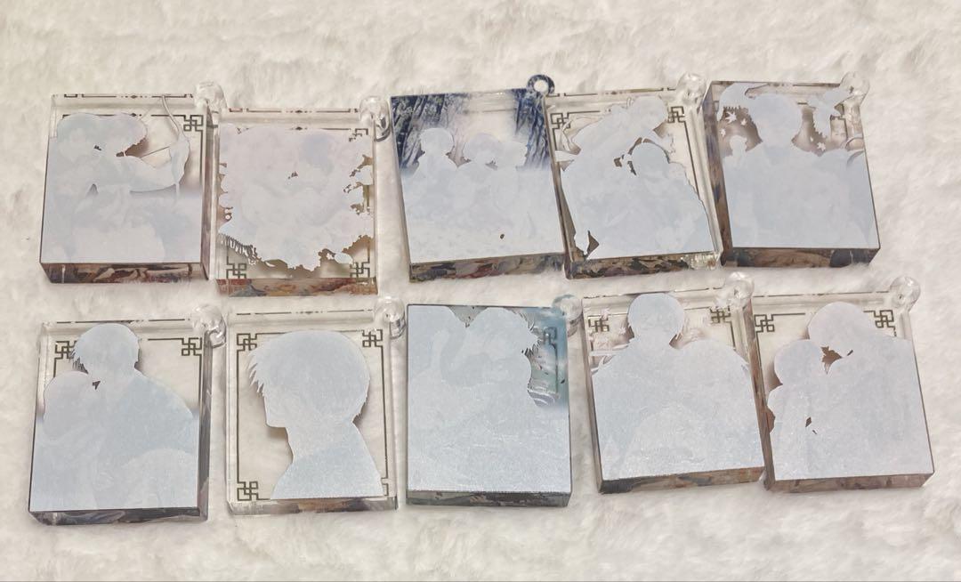 正式的 暁のヨナ まとめ売り コンプ 箔押しキーホルダー 大原画展 キーホルダー・アクリルキーホルダー
