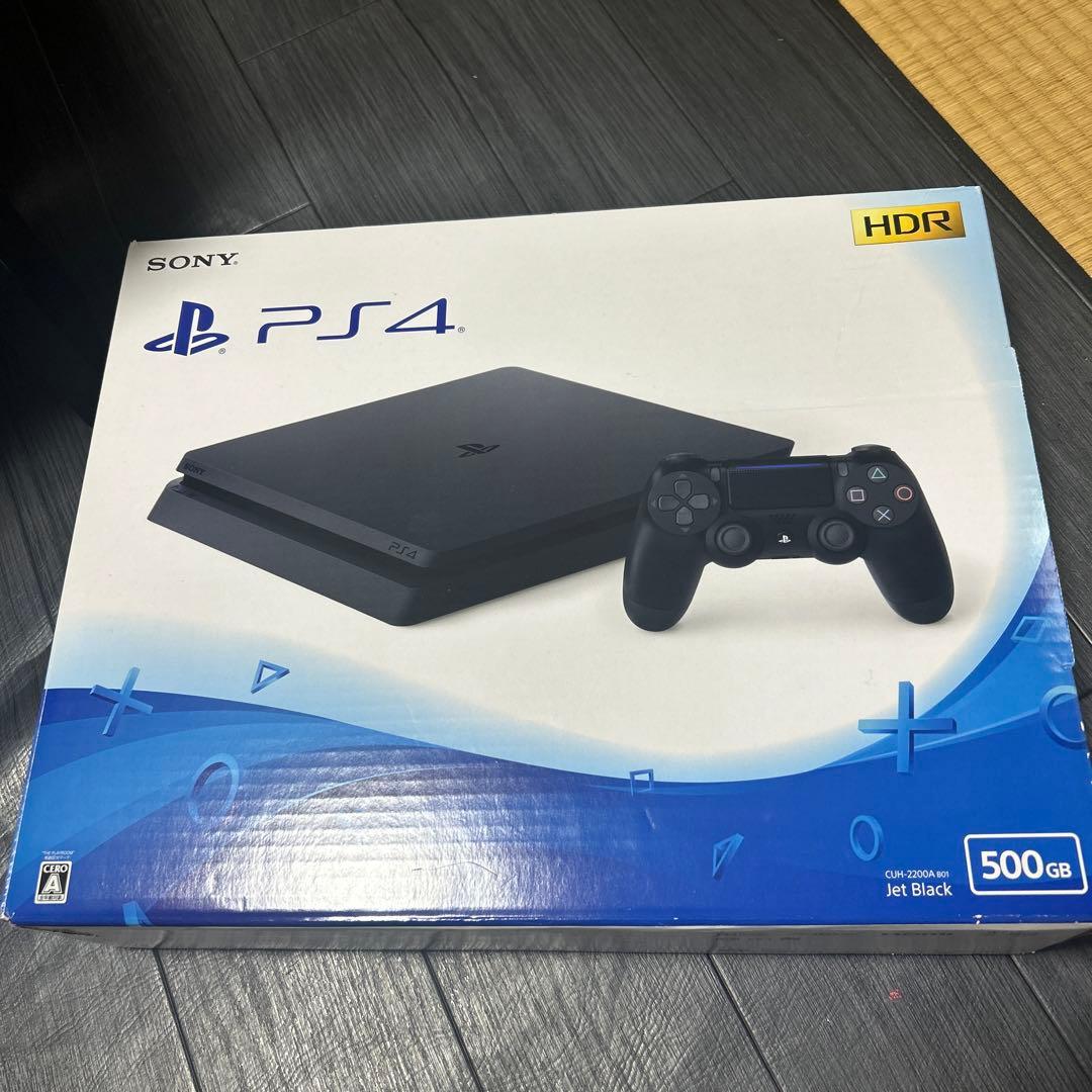 SONY PS4 本体 500GB ジェットブラック