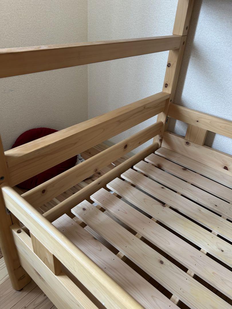 2段ベッド 国産檜