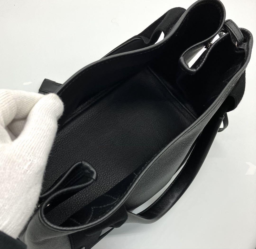 ⭐️ 極美品 バレンシアガ ネイビー カバス S レザー トート