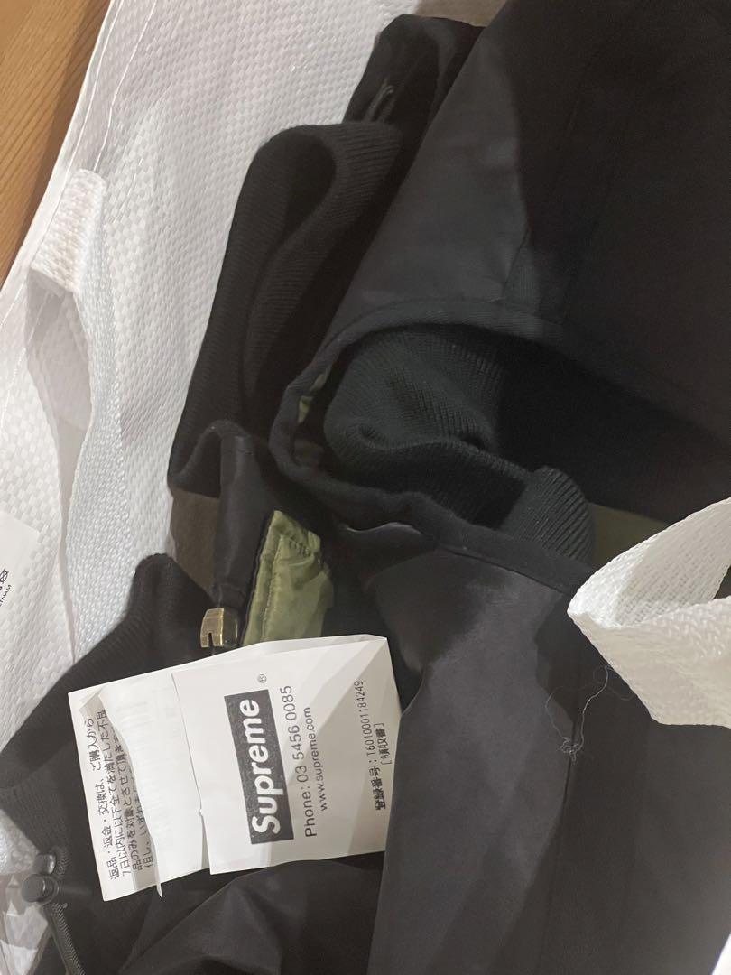 Supremeシュプリーム 2-in-1 MA-1 + Vest Black M
