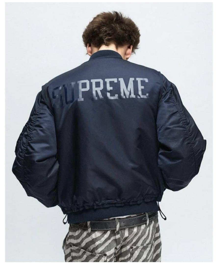 Supremeシュプリーム 2-in-1 MA-1 + Vest Black M