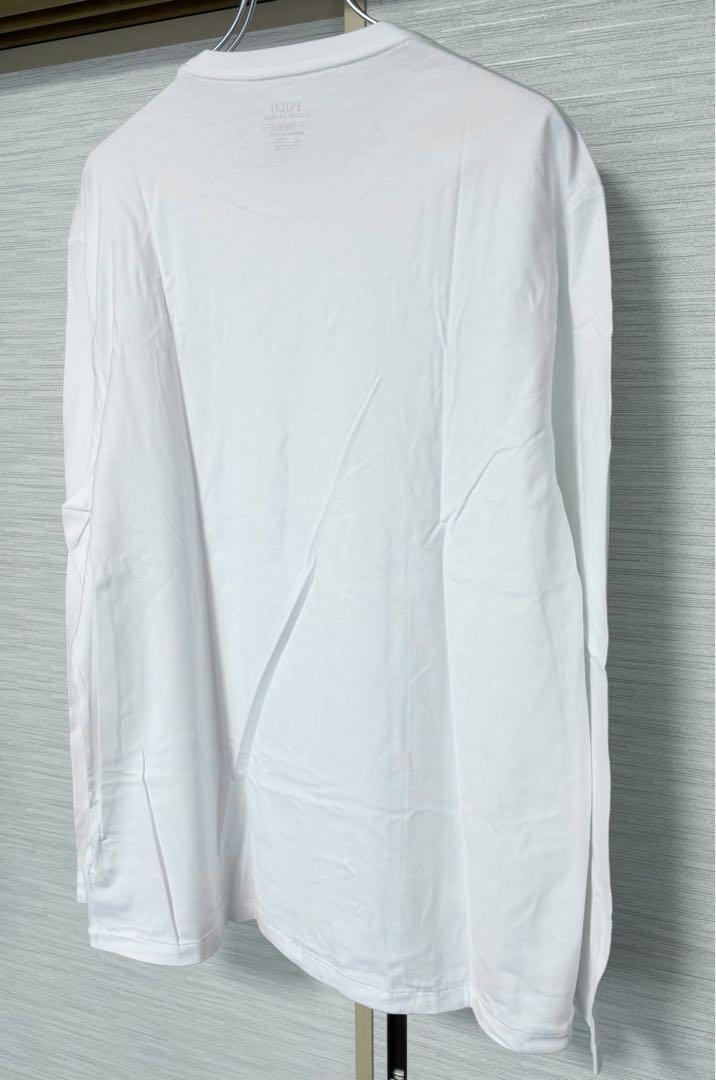 Polo Ralph Lauren ポロラルフローレン 長袖Tシャツ ホワイト