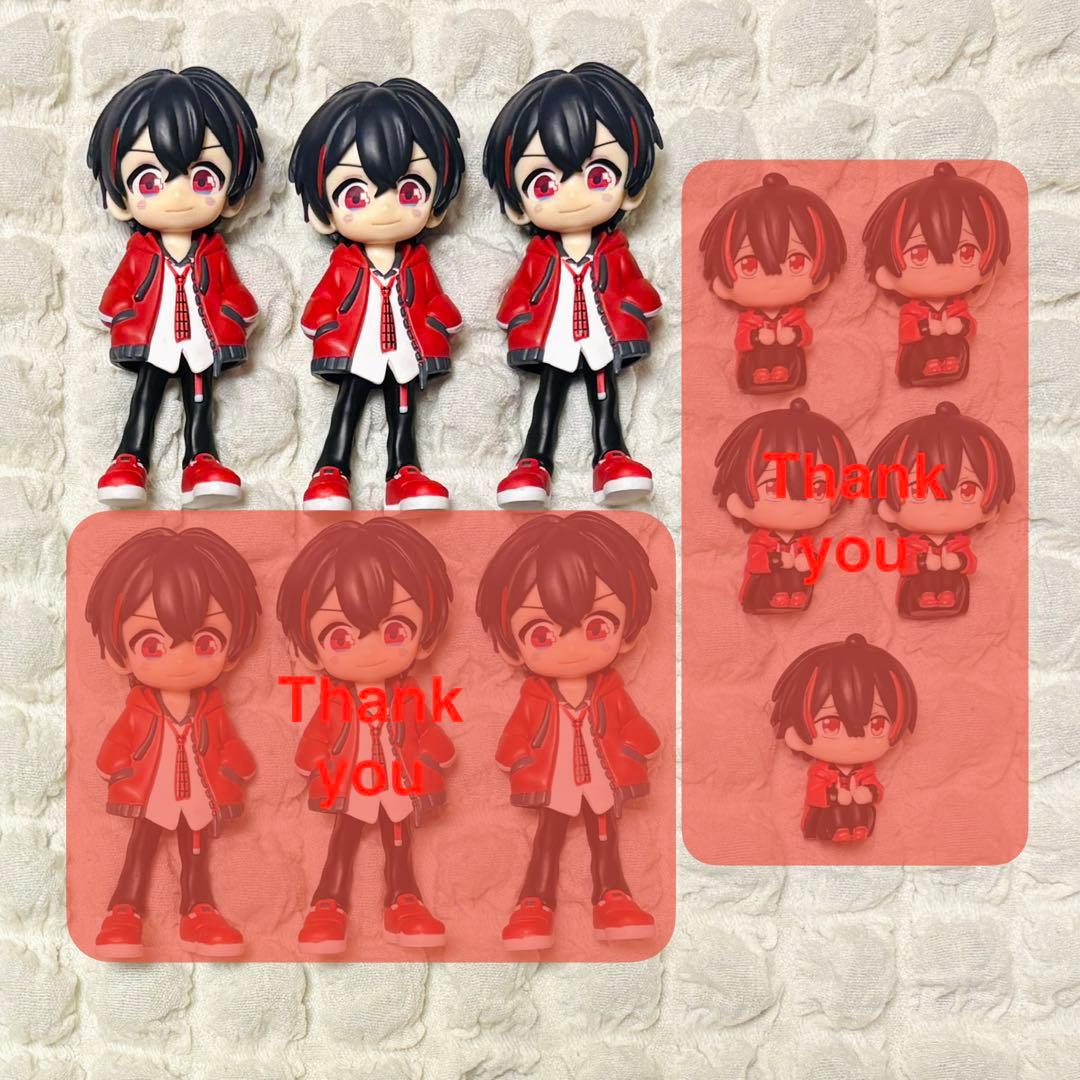 カラフルピーチ ゆあんくん バラ売り トレカ 缶バッジ フィギュア