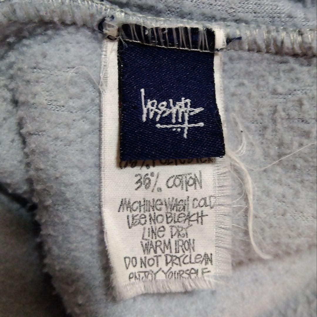 80s~90s oldstussy オーストラリア製 パイル地Ｖネックフリース