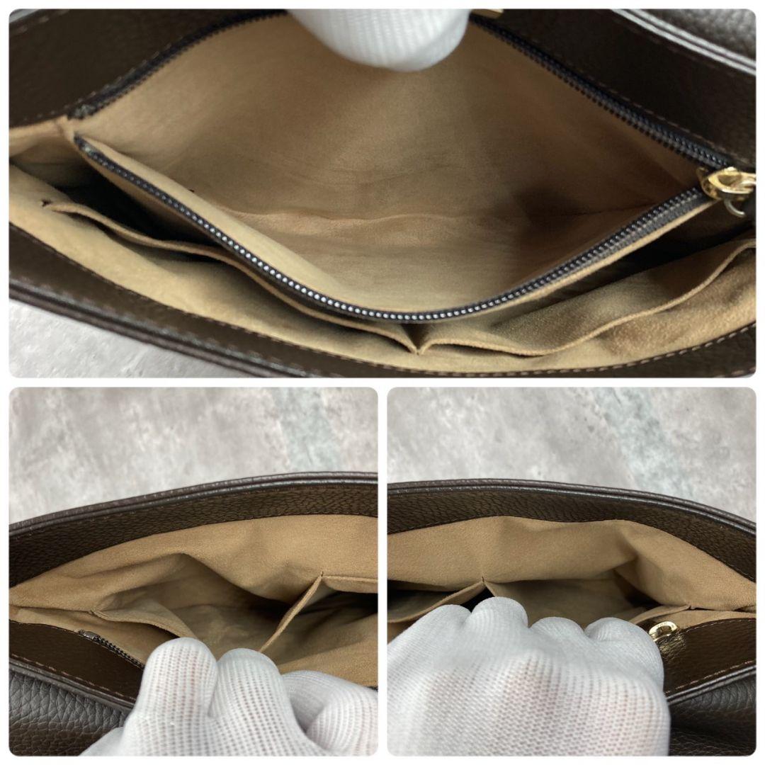未使用級】 ダンヒル ショルダーバッグ 2way サコッシュ