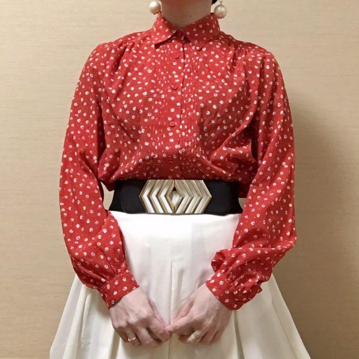 安いショップ 赤 白 ドット柄 カラフル 総柄 シャツブラウス 昭和レトロ vintage 安い販売中|レディース,トップス - dcwaindefla.dz 安いショップ 赤 白 ドット柄 カラフル 総柄 シャツブラウス 昭和レトロ vintage 安い販売中|レディース,トップス - dcwaindefla.dz