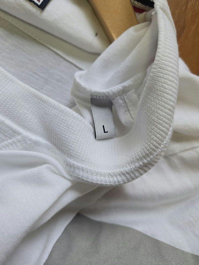 MONCLER GAMME BLEU PANTALONE ロゴワッペン ベージュ