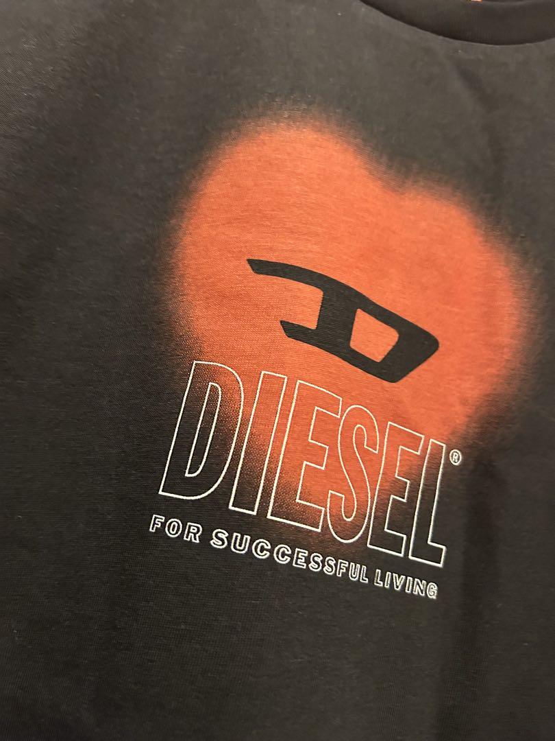 割引あり♡DIESEL ハートTシャツ　半袖　14Yサイズ　レディースM
