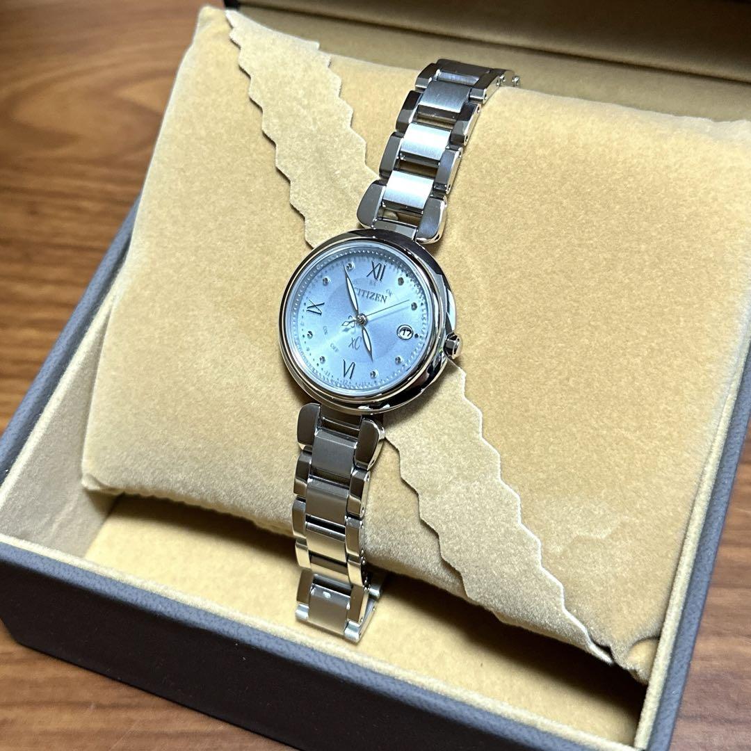 超美品 シチズン Xc ES9460-53L ミズコレクション ウォーター 超美品 シチズン Xc ES9460-53L ミズコレクション ウォーター