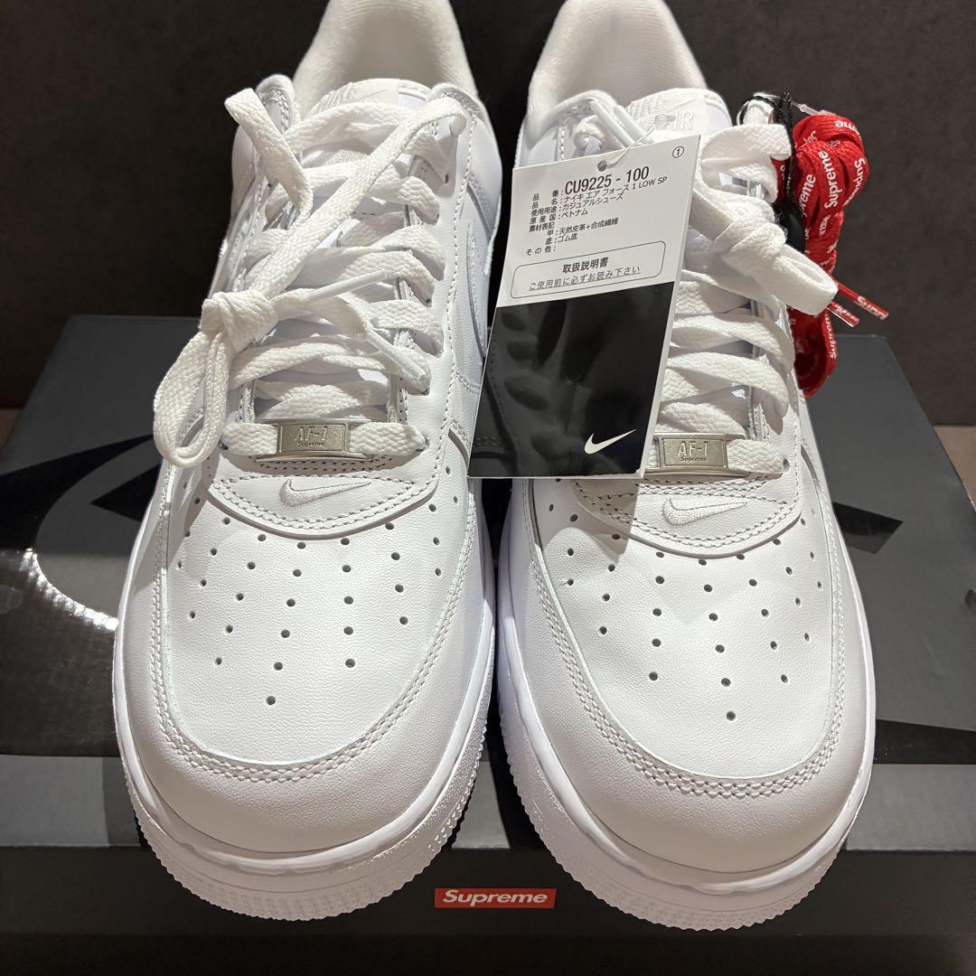 【未使用】Supreme Air Force 1 ホワイト28㎝