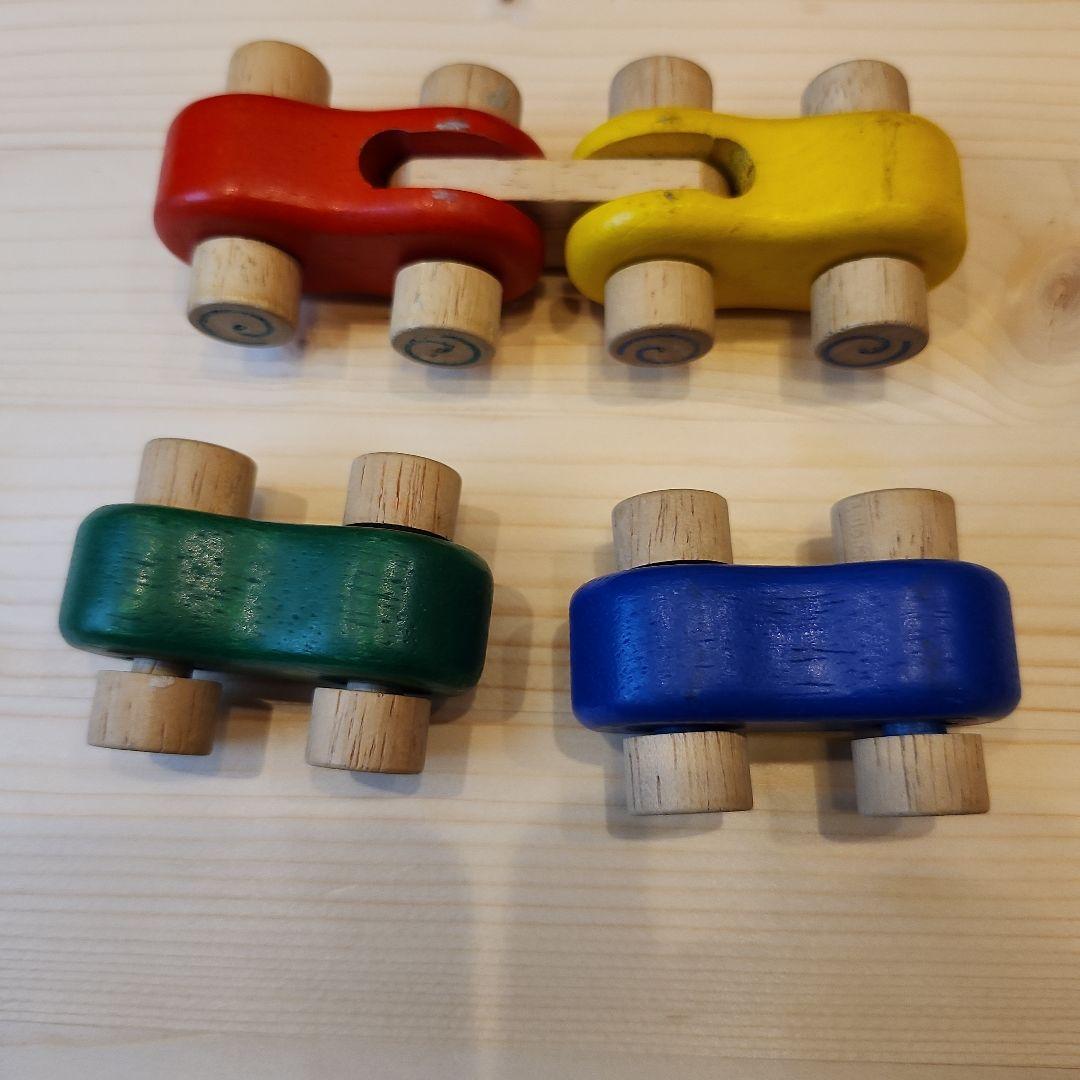 木製玩具　pintoy レインボータワースロープ ボーネルンド pintoy レインボースロープ 木製 - メルカリ