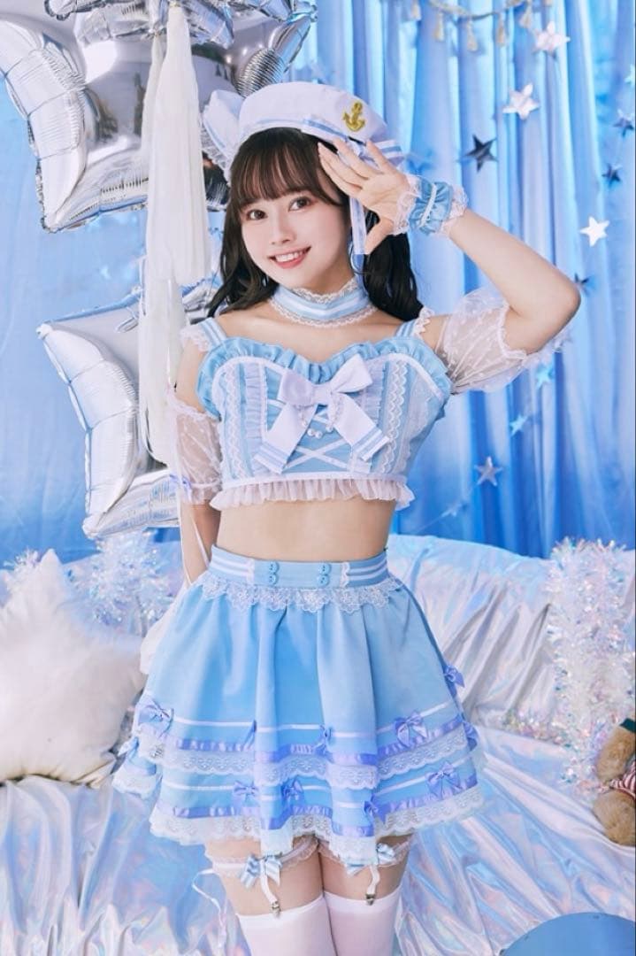 マリームーン ババババンビ×malymoon マリンコスチューム　ブルー