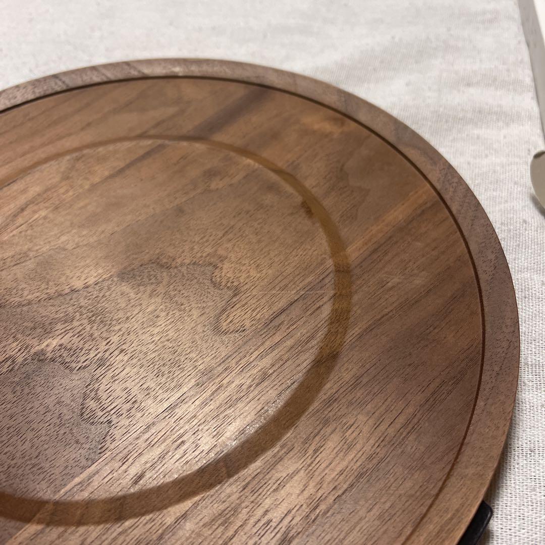 美品　バーミキュラ マグネットトリベット 26cm 　Black×Walnut