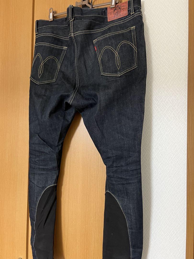 パンツ glamb poly pants denim