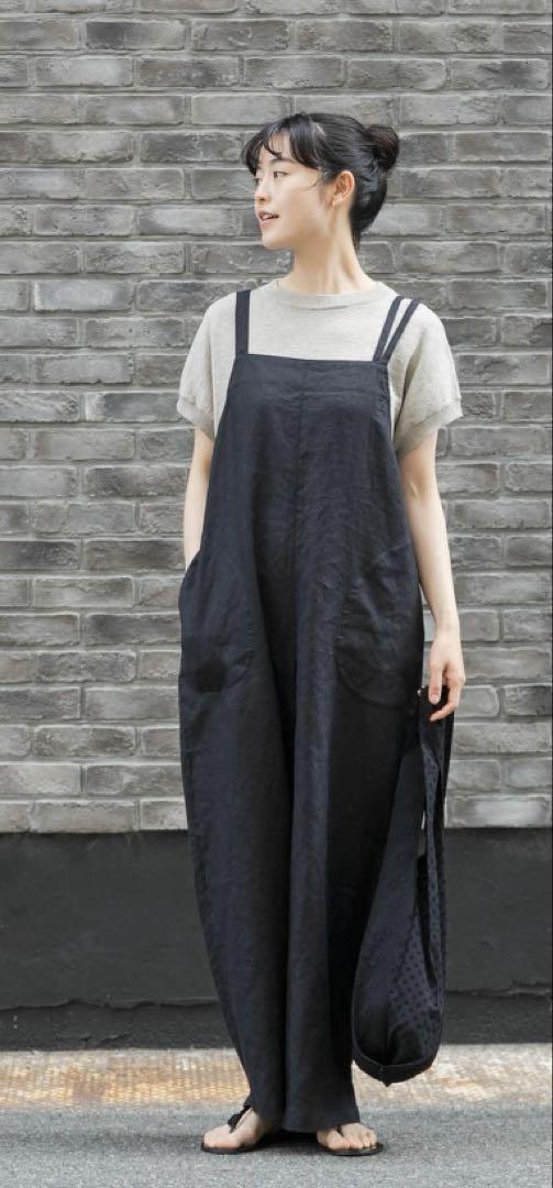【超お買い得！】 新品 25ss 使いこなせ かぐれ アーバンリサーチ リネン サロペット・オーバーオール・オールインワン