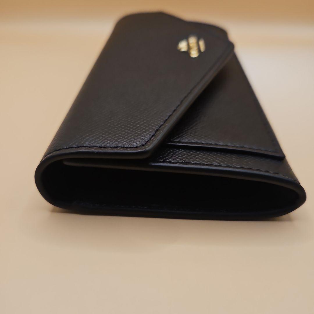 Coach ブラック　長財布