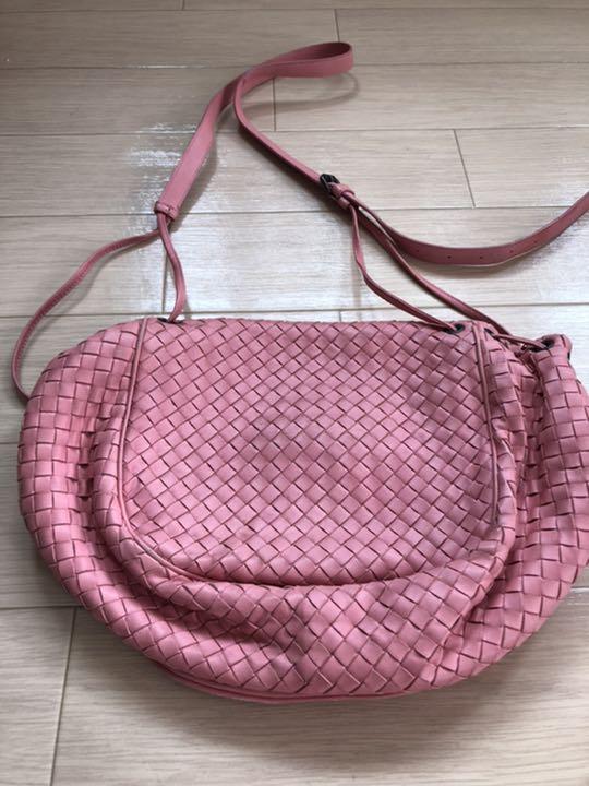 ボッテガ 美品 ピンク lX9d1-m75611469433 ヴェネタ ショルダーバッグ 定番HOT