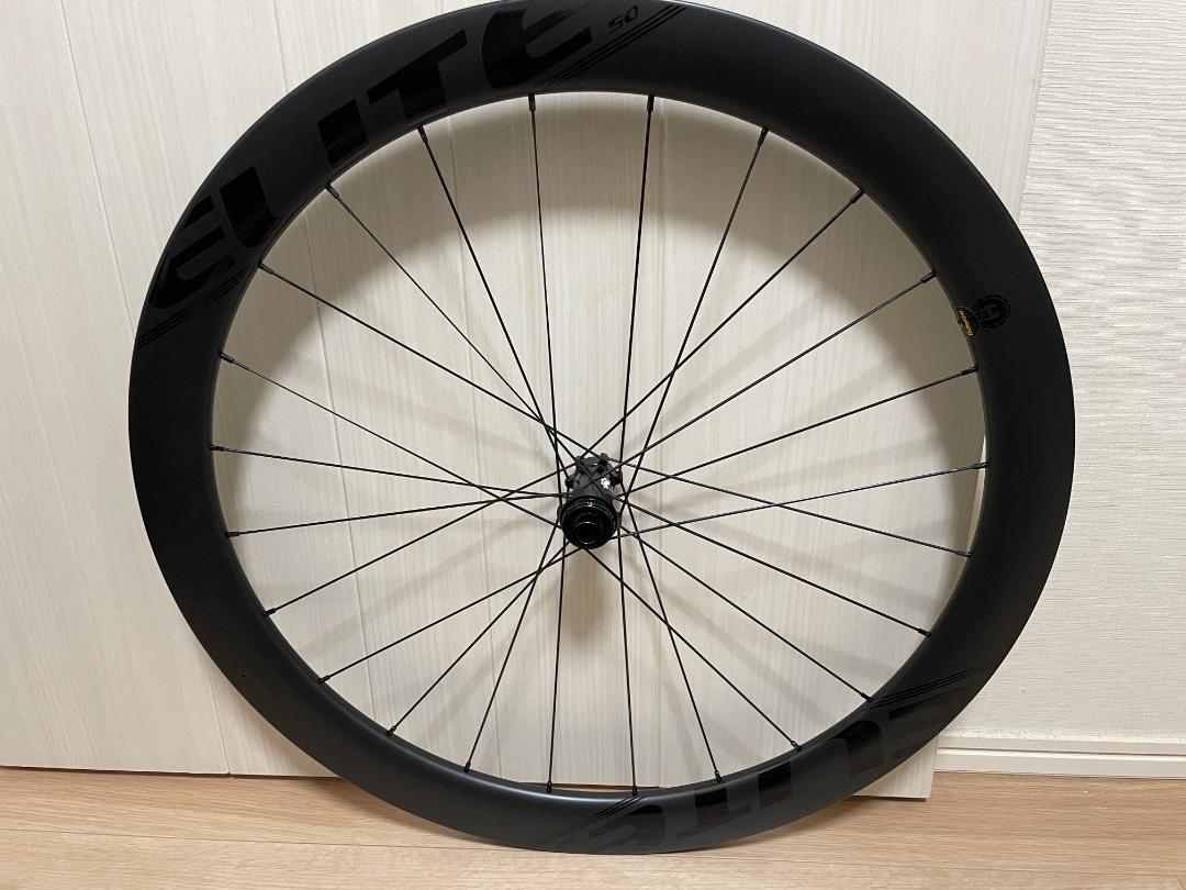ELITEWHEELS エリート EDGEカーボンホイール 50ミリハイト