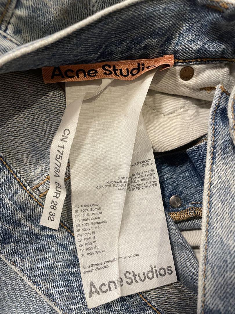 超名作 acnestudios 2023スーパーバギー 28/32