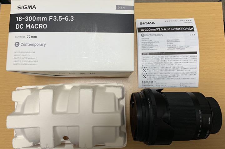 最新作低価 シグマ ニコンマウント 日曜日まで値下げ G38tu-m75616135789 18-300 お得得価