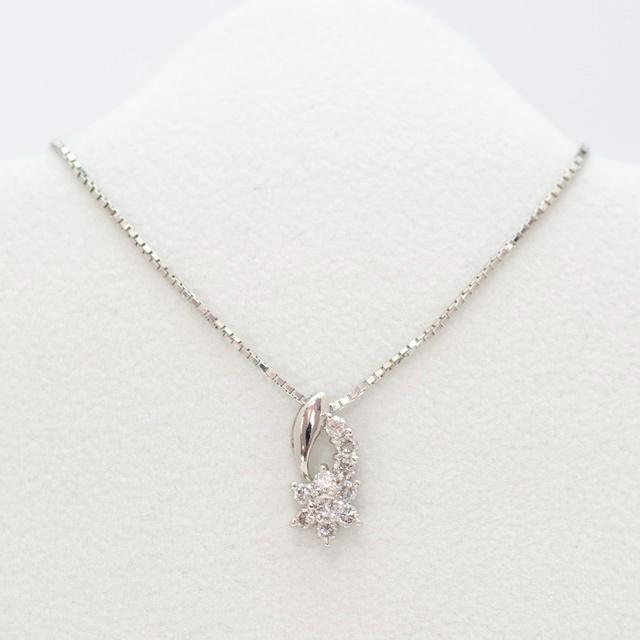 Pt900/Pt850 ダイヤモンドネックレス D/0.50ct プラチナ