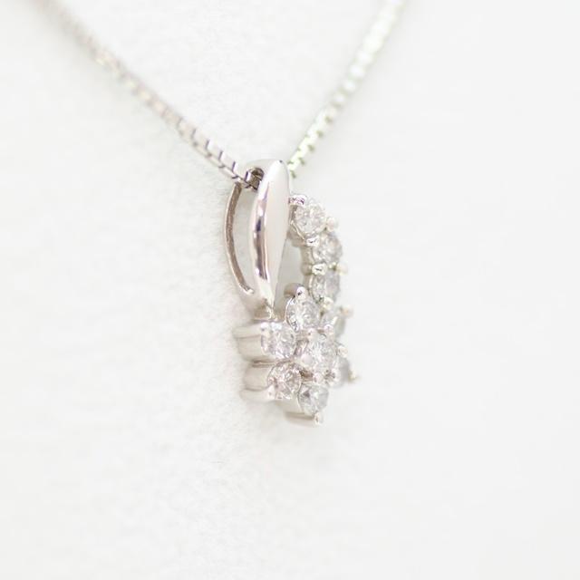 Pt900/Pt850 ダイヤモンドネックレス D/0.50ct プラチナ