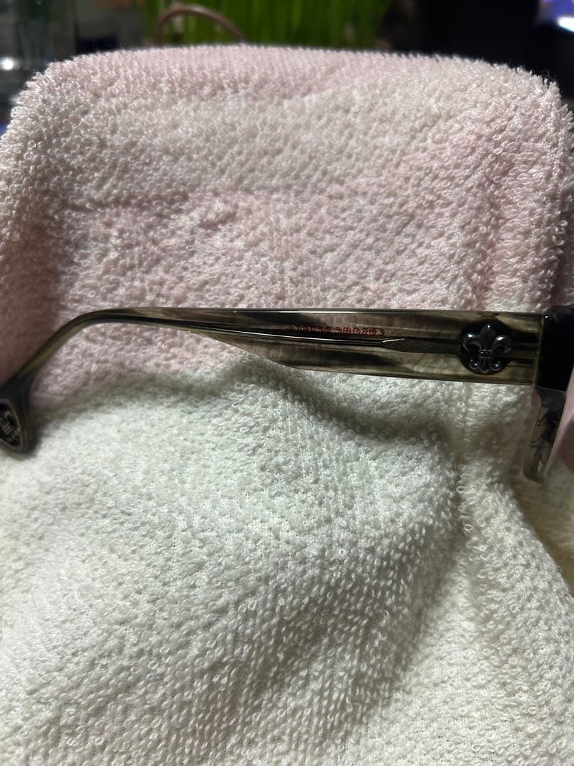 ブラックメタルフレーム メガネ