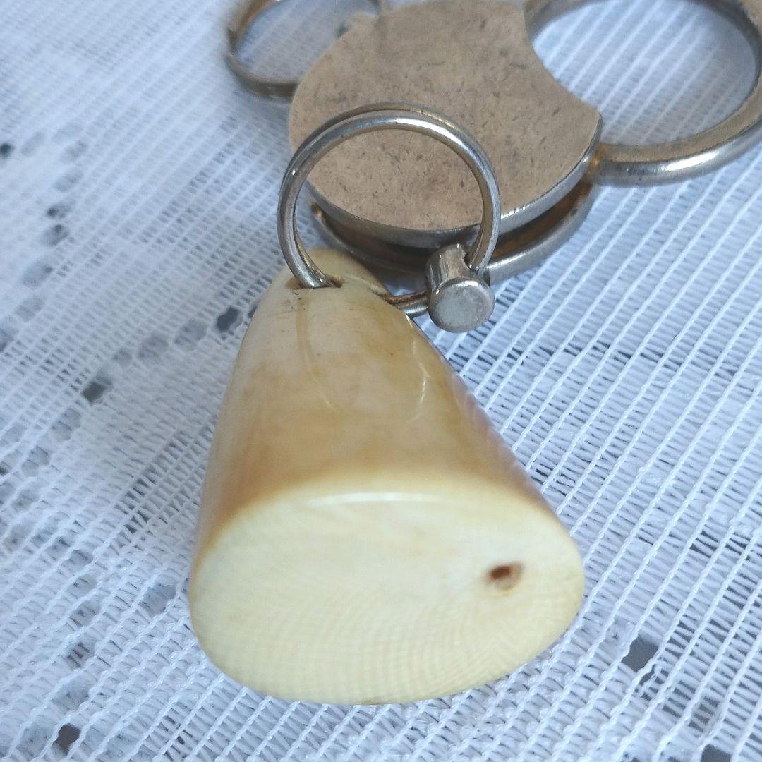 LaJouer 　象牙調　キーホルダー　送料込み