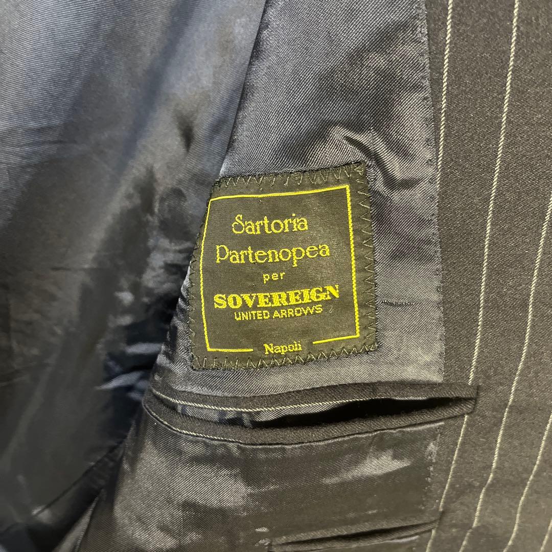 Sartoria Partenopea テーラードジャケット ストライプ