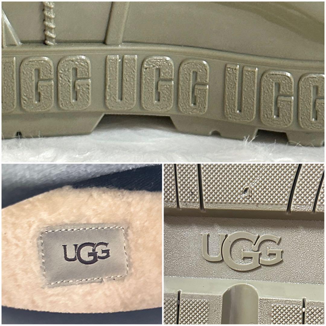 未使用級✨UGG アグ レインブーツ 長靴 ブーツ カーキ オリーブ