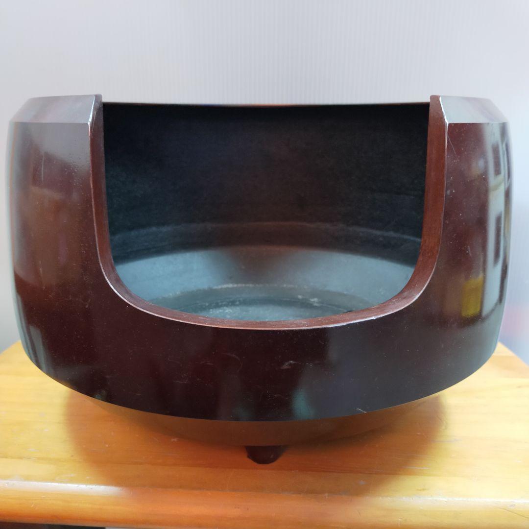 ●茶道具 茶釜/風炉釜/五徳セット 銘無し 内サビあり F696 100