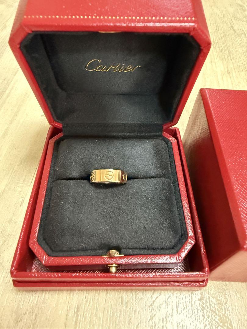 Cartier Love Ring 750ピンクゴールド リング サイズ47
