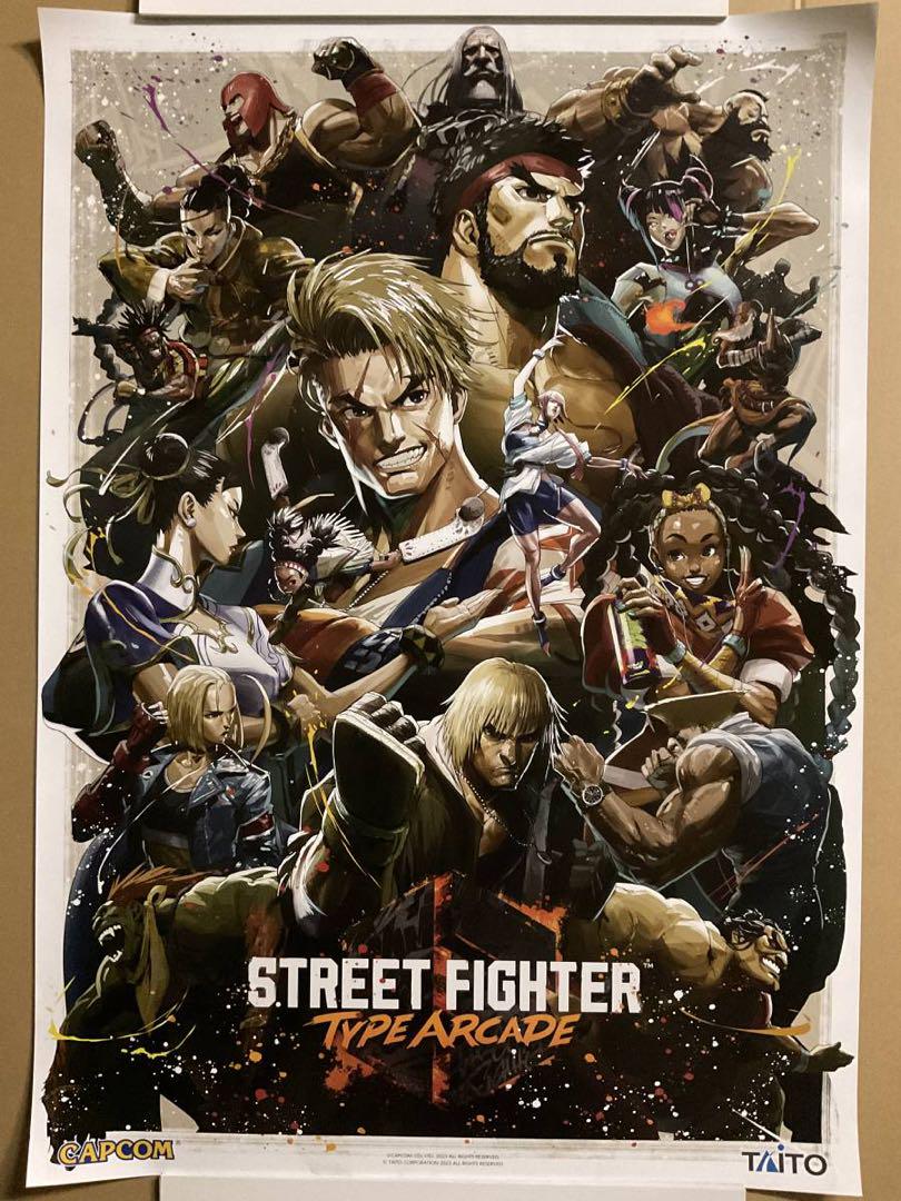 ストリートファイター6 タイプアーケード ポスター