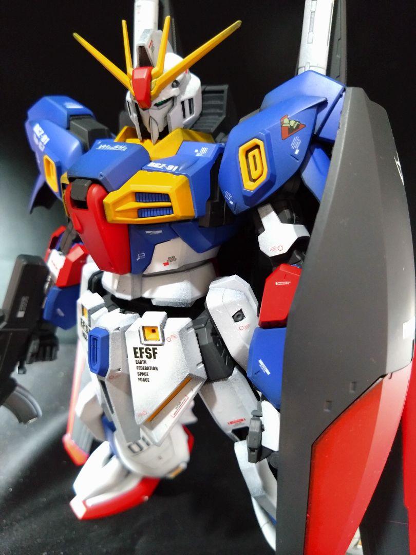 MG 1/100 リ・ガズィ・カスタム (カミーユ専用機) 塗装済完成品
